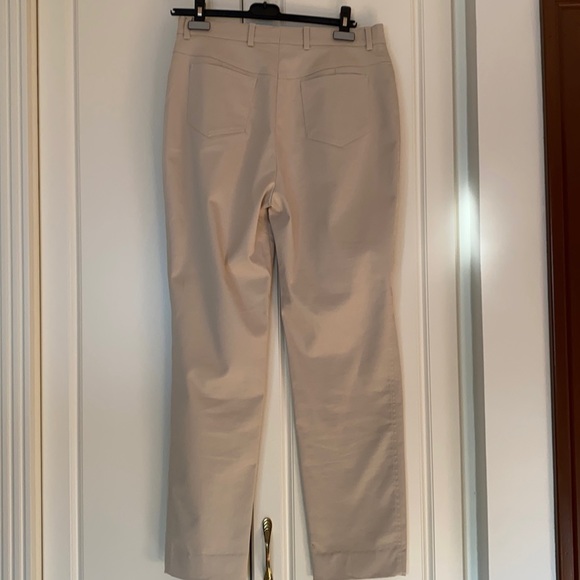 BERNARD ZINS For Saks Fifth Avenue Trousers SZ 12. Beautiful beige colou… - Picture 2 of 14